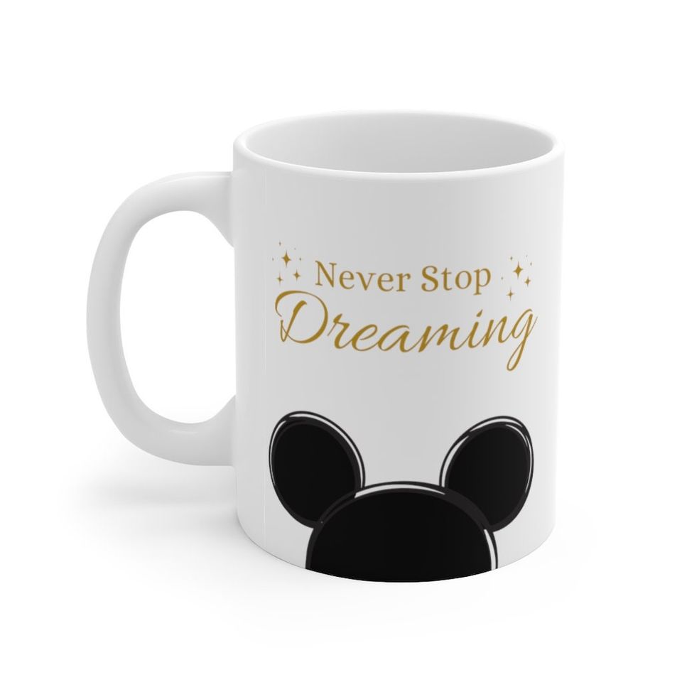 Mickey Mouse Mug, Disney Inspired Mug, Magic Kingdom Mug, Disney Gift, Disney Coffee Mug