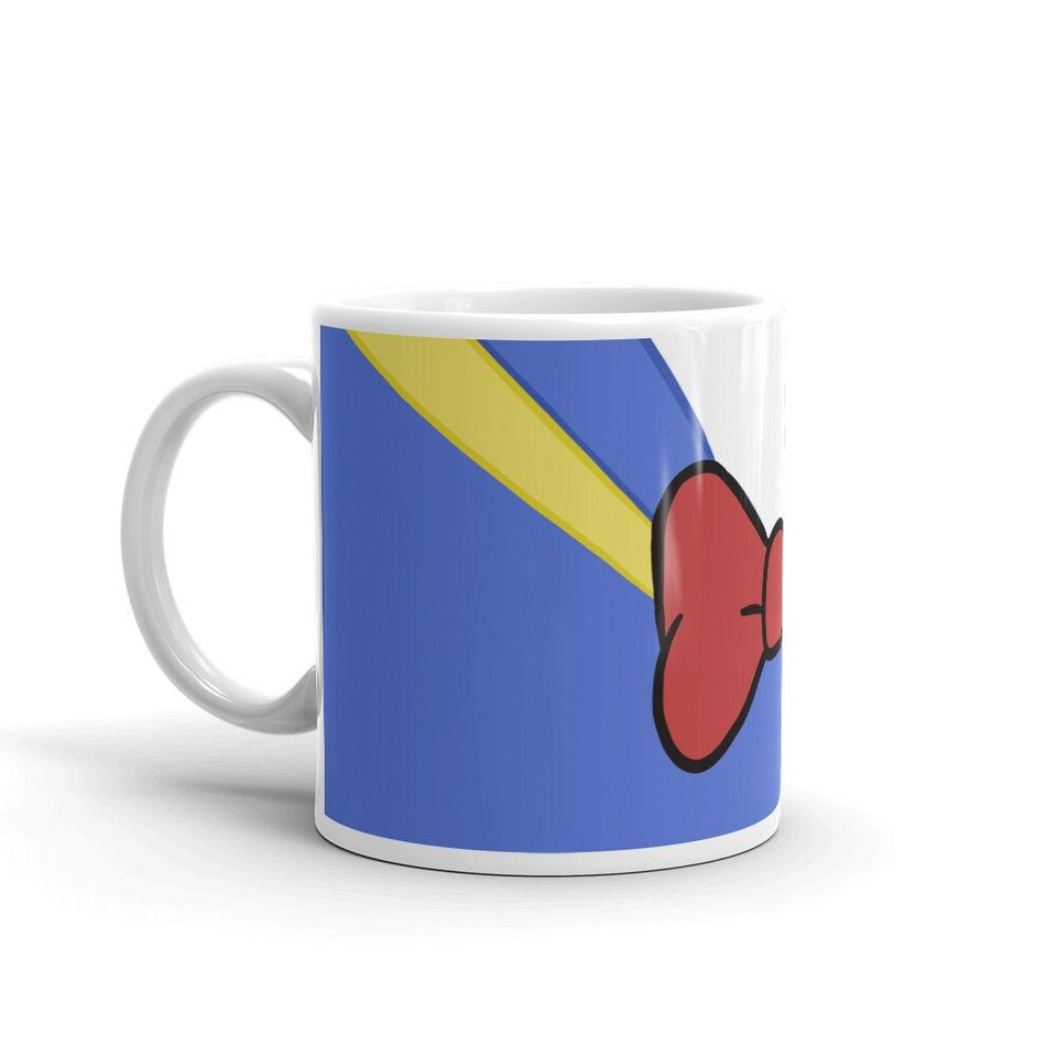 Donald duck Mug, number one duck sailor coffee mug