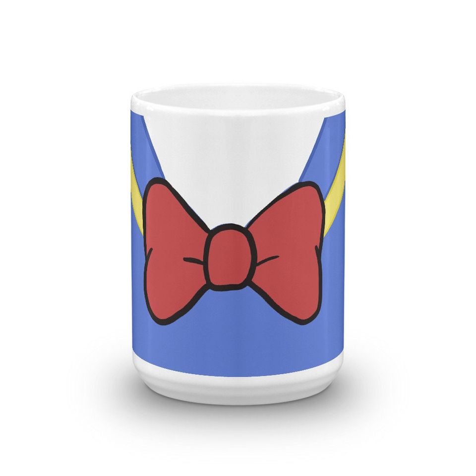 Donald duck Mug, number one duck sailor coffee mug