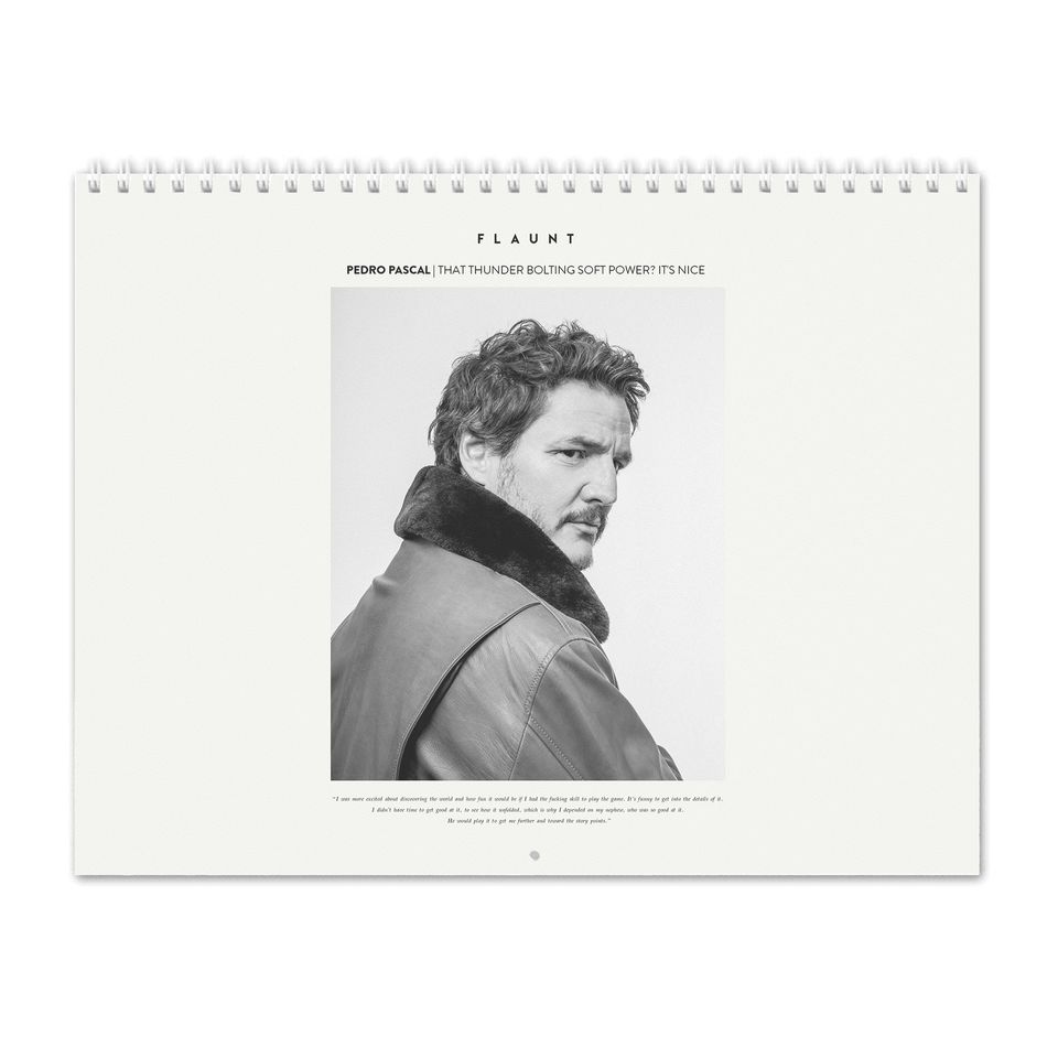 Pedro Pascal Vol.4 - 2025 Wall Calendar