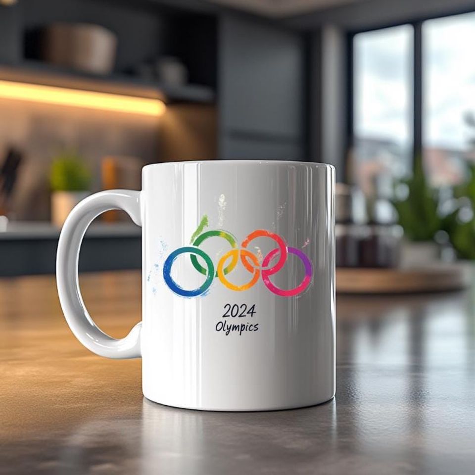 Paris 2024 Olympics games Commemorative Ceramic coffee Mug (11oz, 15oz)