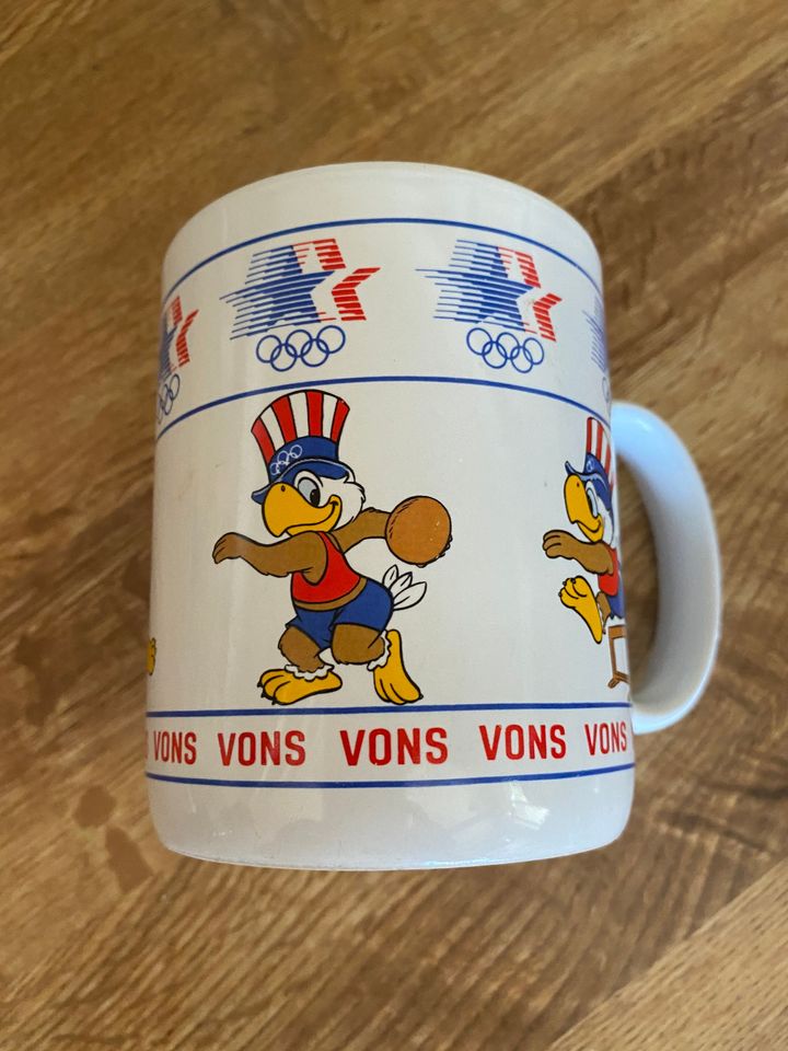 ViNTAGE 1982 Olympics games Commemorative Ceramic coffee Mug (11oz, 15oz)