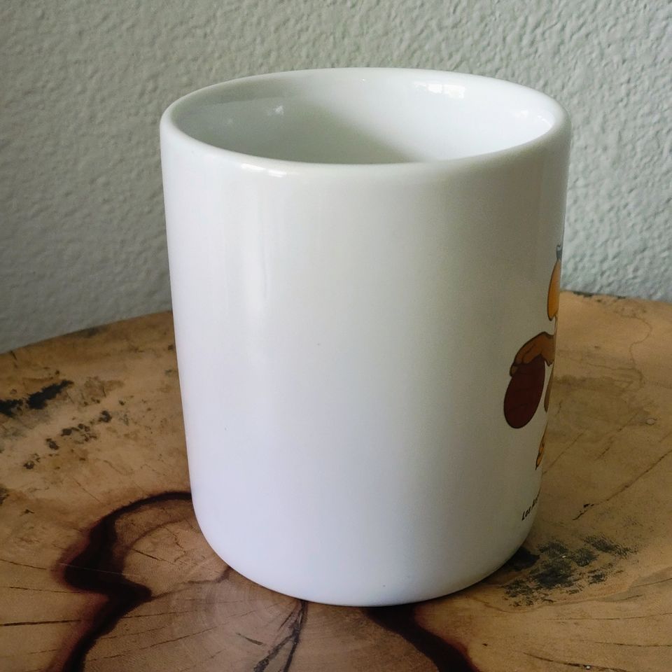 1984 LA Olympics Basketball Mug, 80s Retro Ceramic Mug