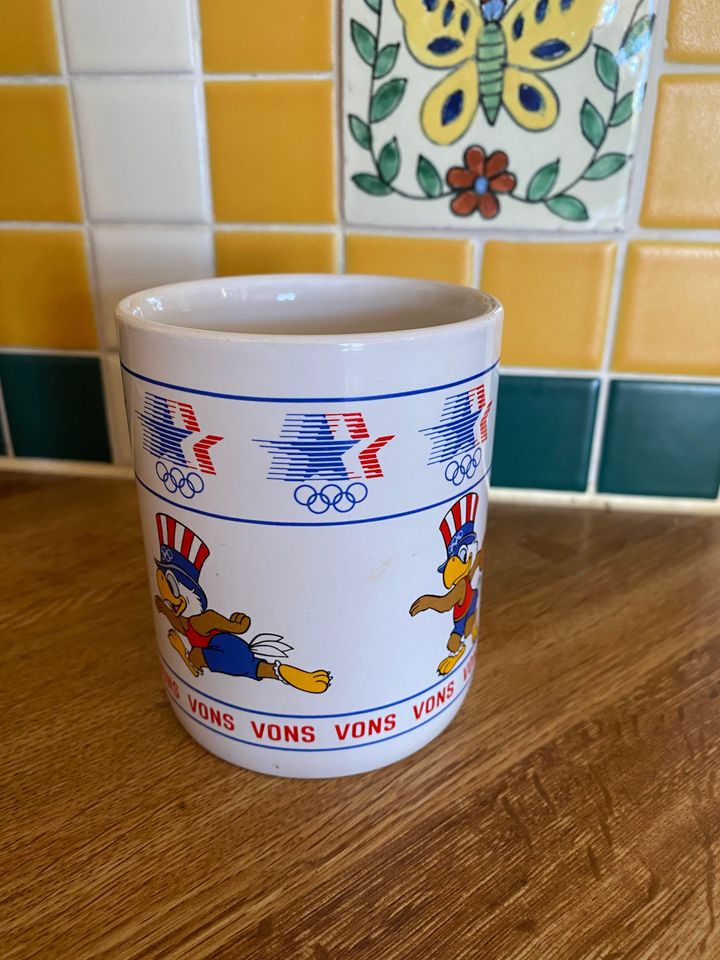 ViNTAGE 1982 Olympics games Commemorative Ceramic coffee Mug (11oz, 15oz)