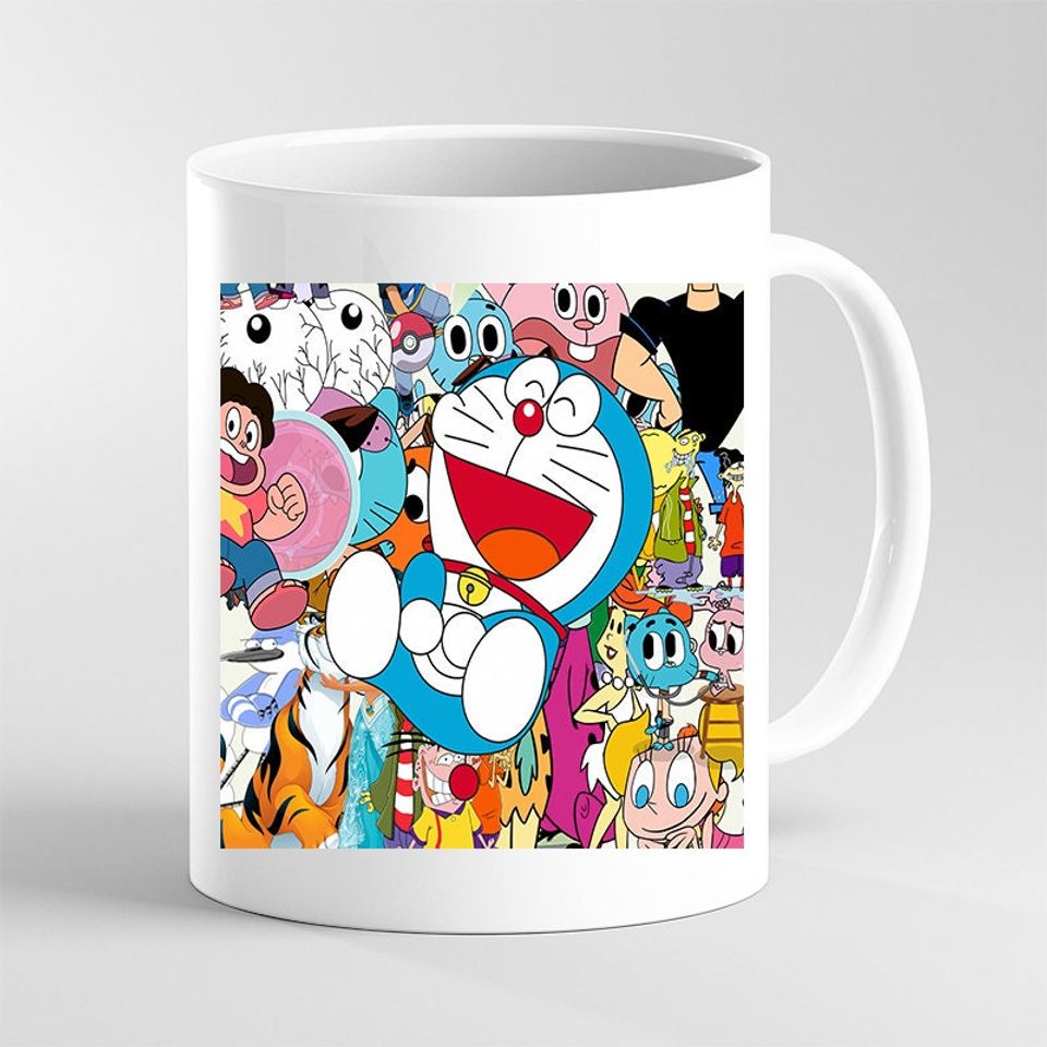 Doraemon Cartoon Kids' Ceramic Mug