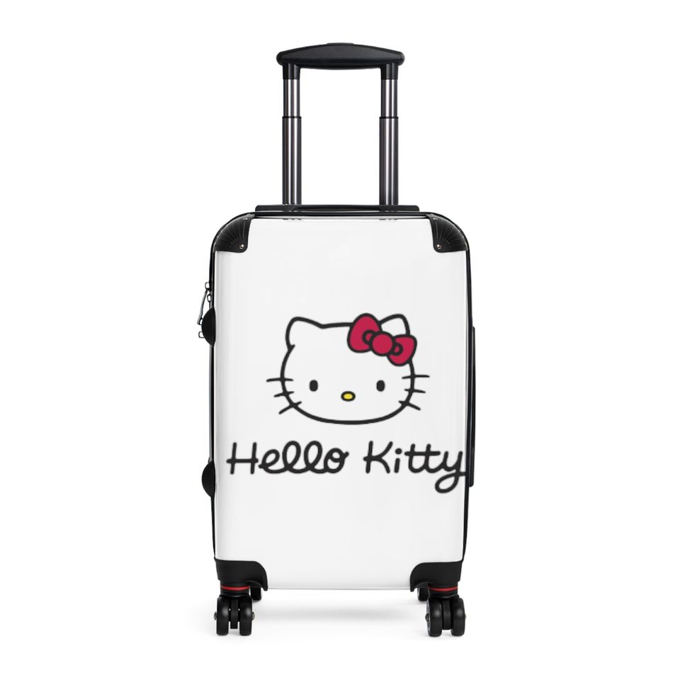 Suitcase hello kitty, Cute Cat Luggage, Travel Bag
