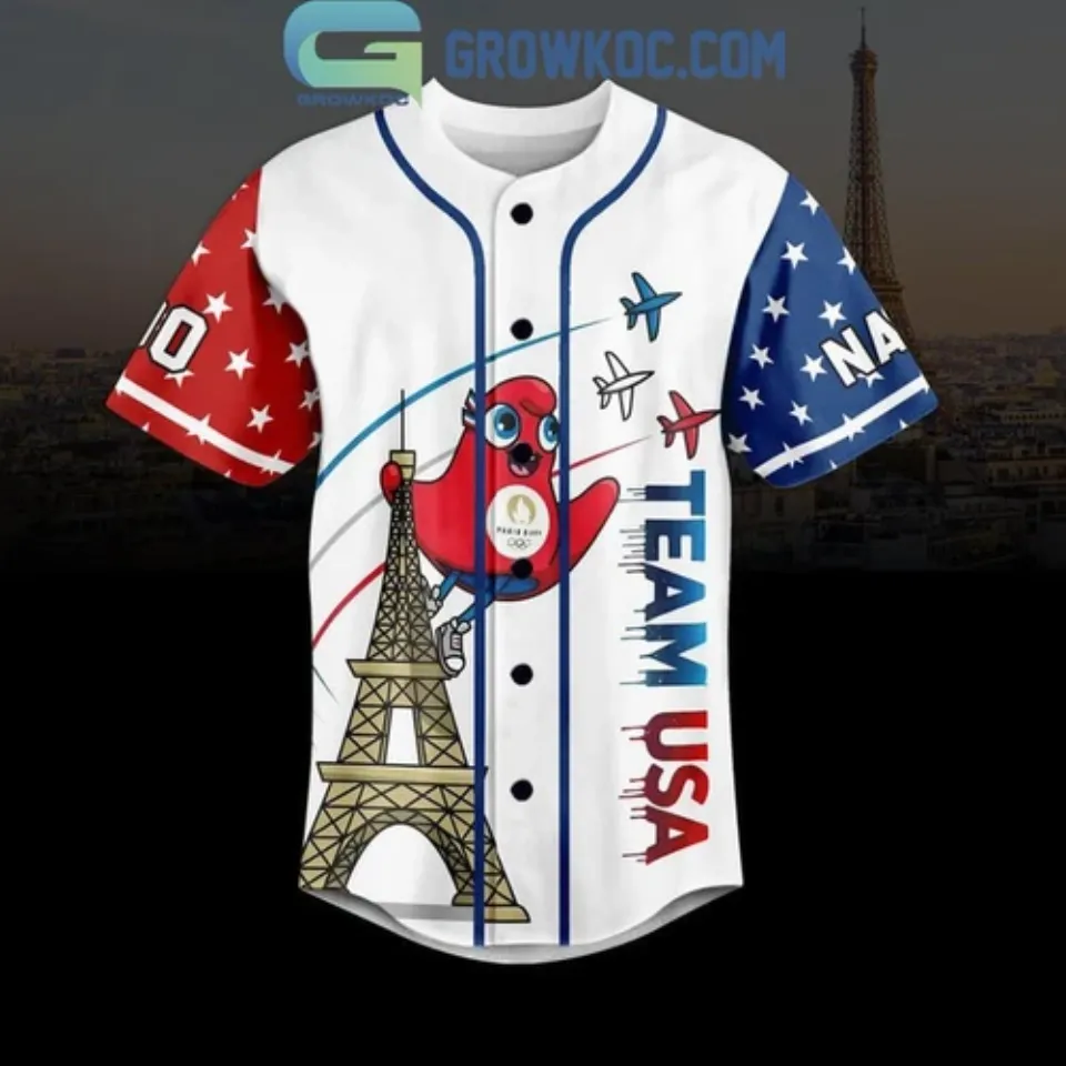 Team USA We Are Ready For Olympic Personalized Baseball Shirt