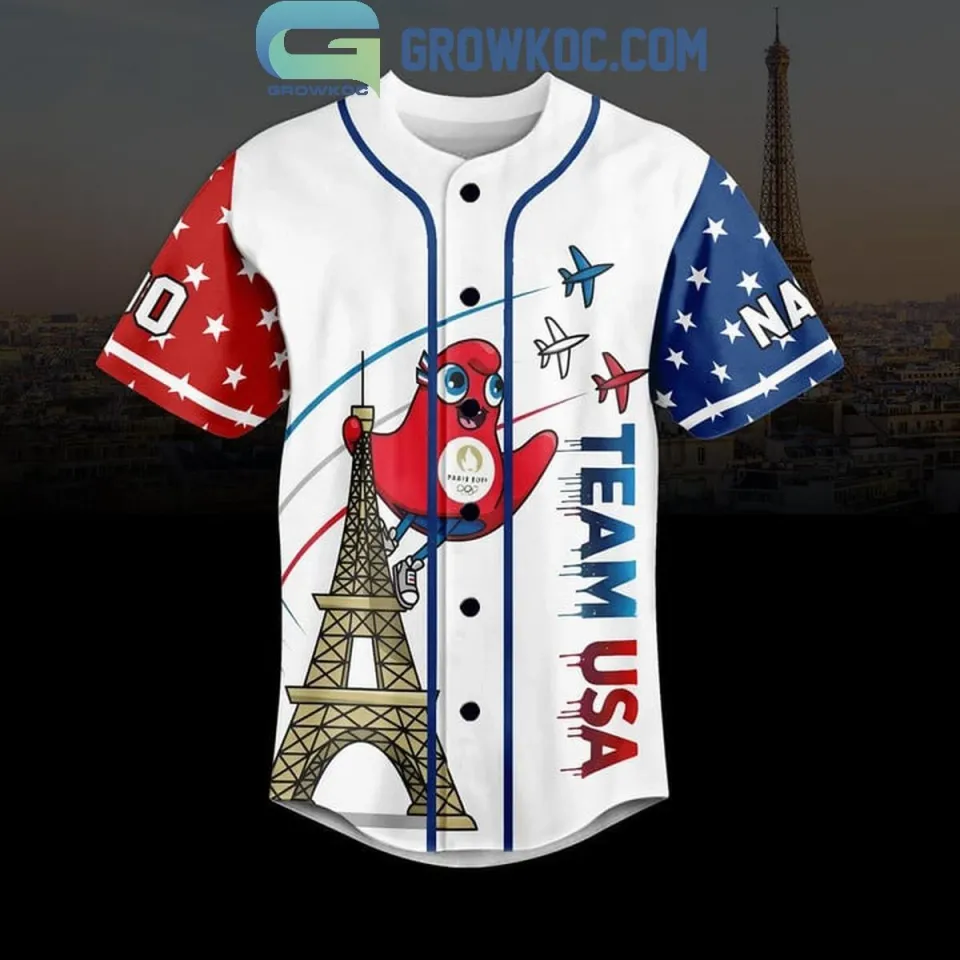Team USA We Are Ready For Olympic Personalized Baseball Shirt
