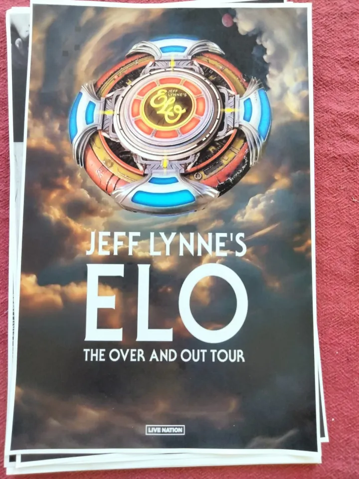 ELO Electric Light Orchestra 11x17 2024 Final Tour Concert Poster