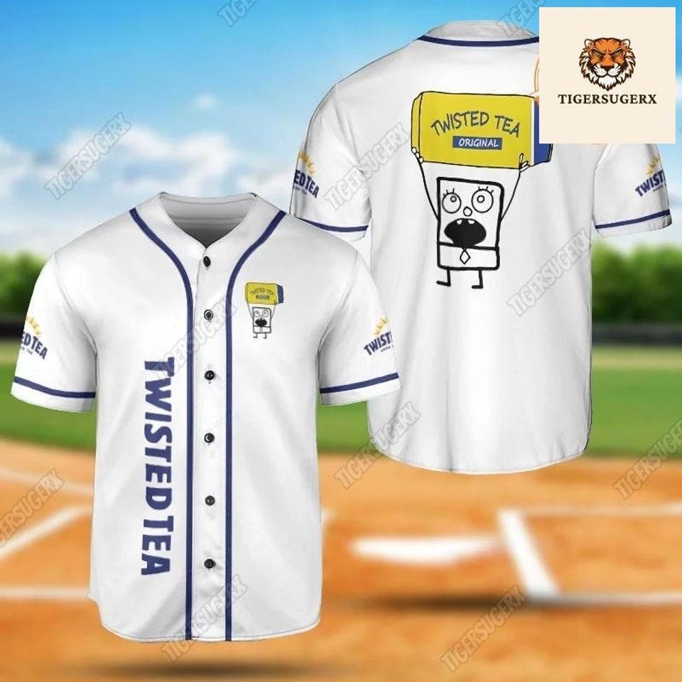 Twisted Tea Jersey, Shirt For Men, Twisted Tea Baseball Shirt, Twisted Tea Baseball Jersey, Gift For Husband, Birthday Gift, Jersey Men