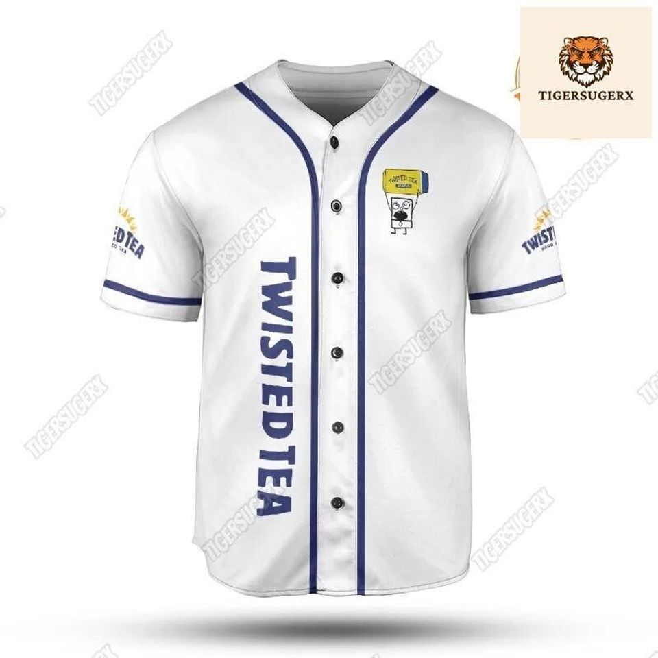 Twisted Tea Jersey, Shirt For Men, Twisted Tea Baseball Shirt, Twisted Tea Baseball Jersey, Gift For Husband, Birthday Gift, Jersey Men