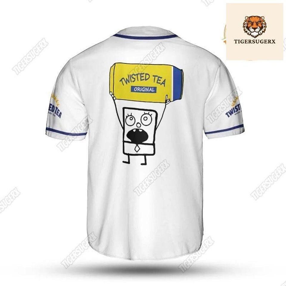 Twisted Tea Jersey, Shirt For Men, Twisted Tea Baseball Shirt, Twisted Tea Baseball Jersey, Gift For Husband, Birthday Gift, Jersey Men