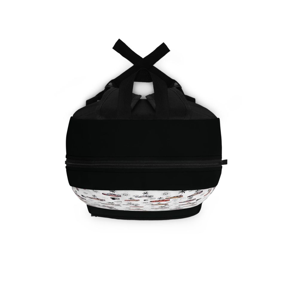 JDM Car Icons Backpack | Lightweight & Waterproof | California Style Design