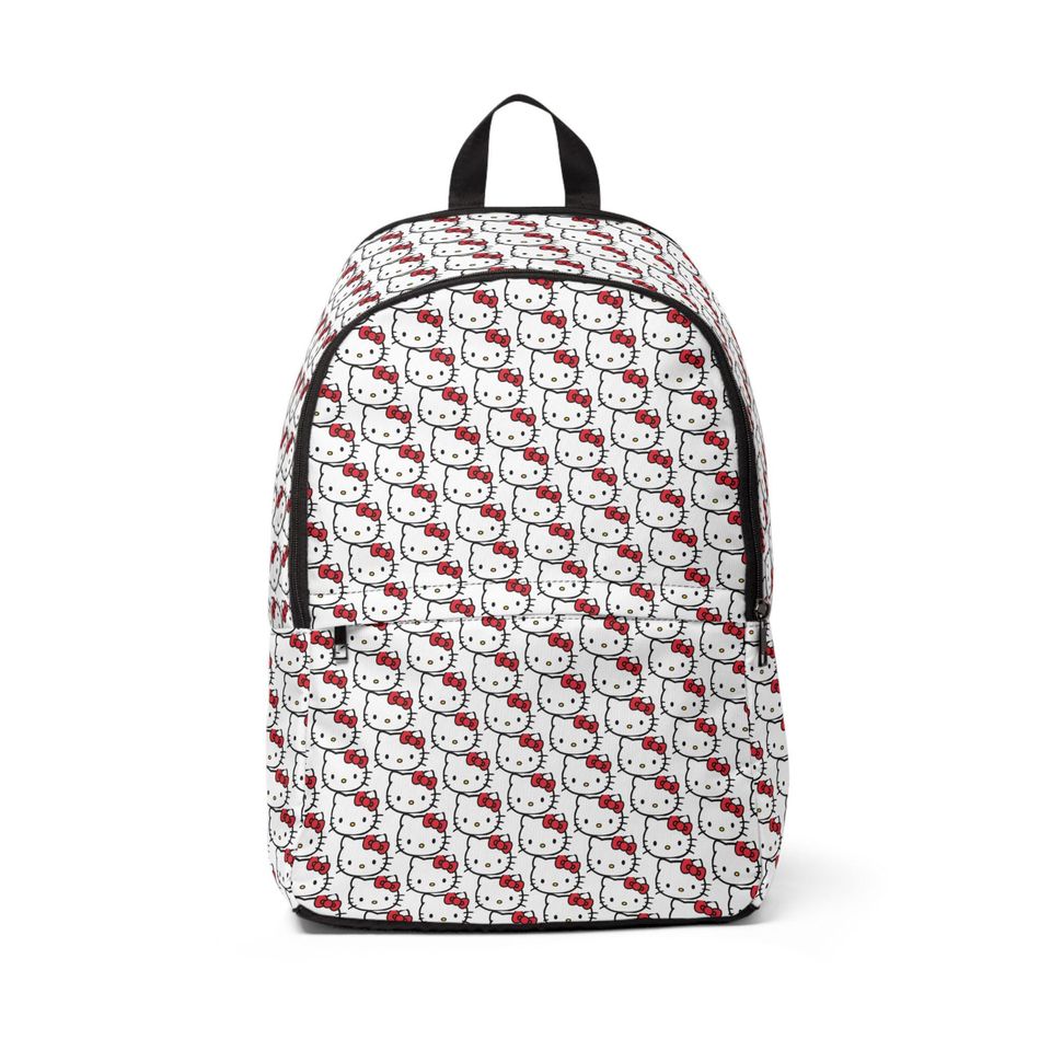 hello kitty Unisex Fabric Backpack