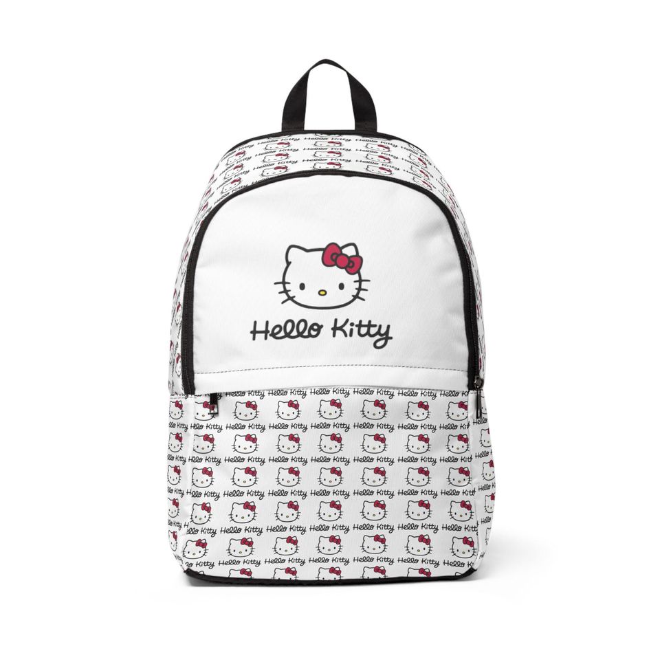 hello kitty Unisex Fabric Backpack