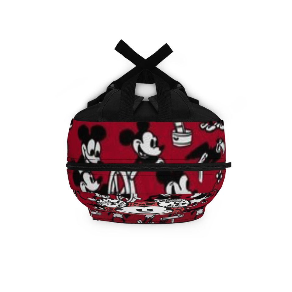 mickey mouse Backpack red