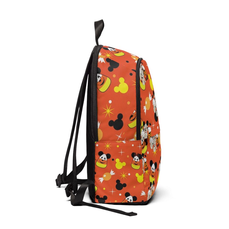 mickey mouse halloween Unisex Fabric Backpack