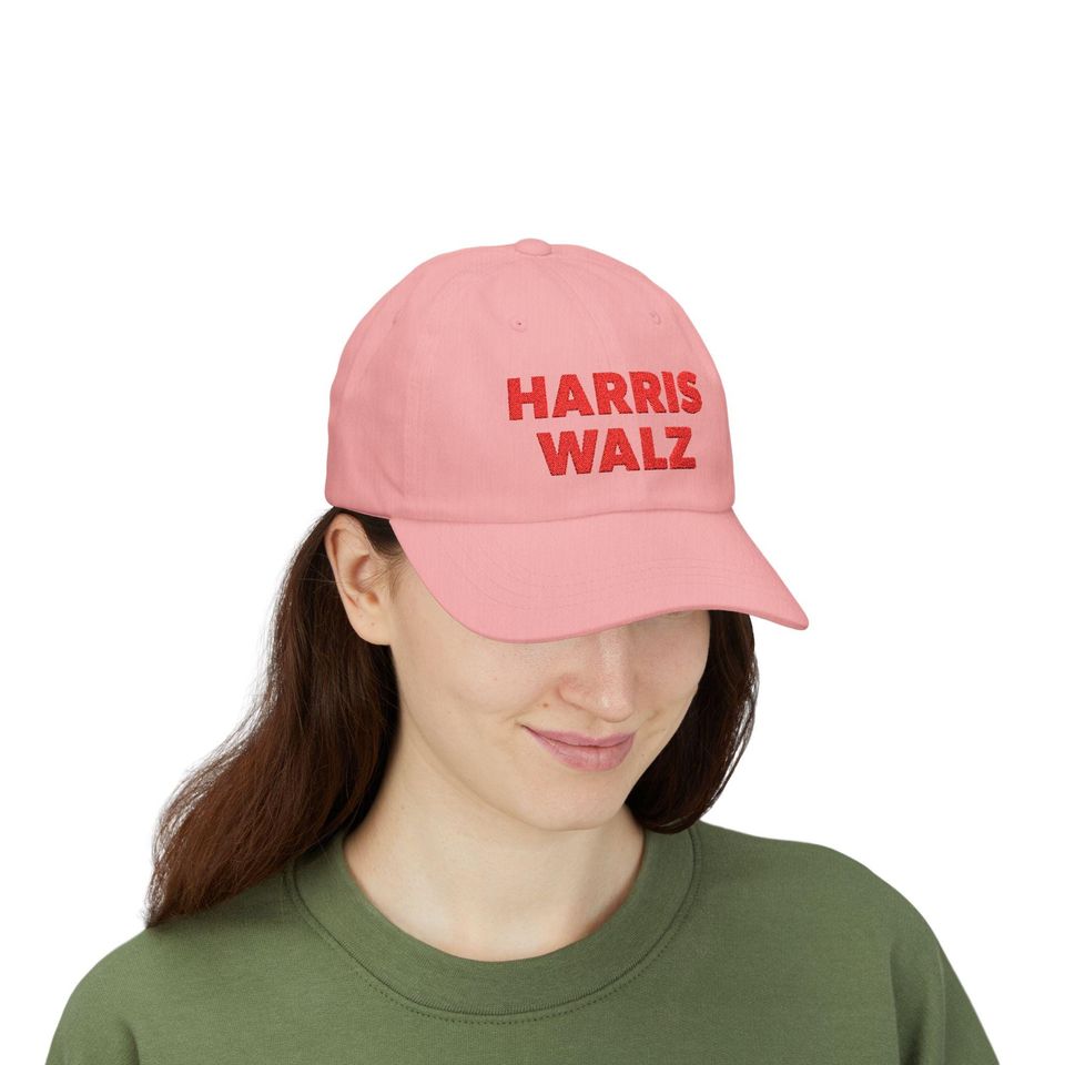 Harris Walz Camo Hat - Kamala Harris for President Embroidered Cap