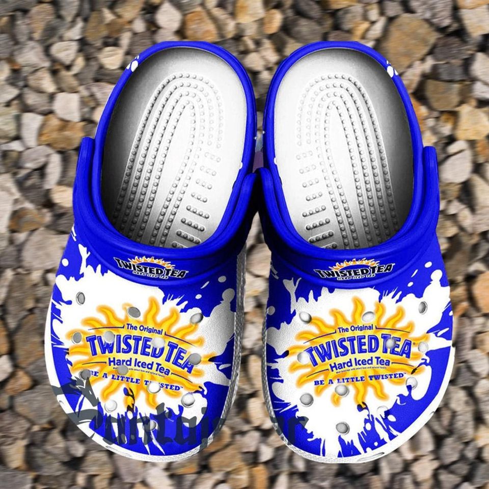 Twisted Tea Clogs, Twisted Tea Hard Iced Tea Clogs, Twisted Tea Gifts, Summer Shoes, Clogs For Men, Women Clogs, Halloween Gift