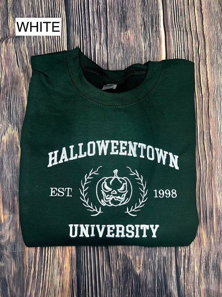 HalloweenTown University Embroidered Sweatshirt