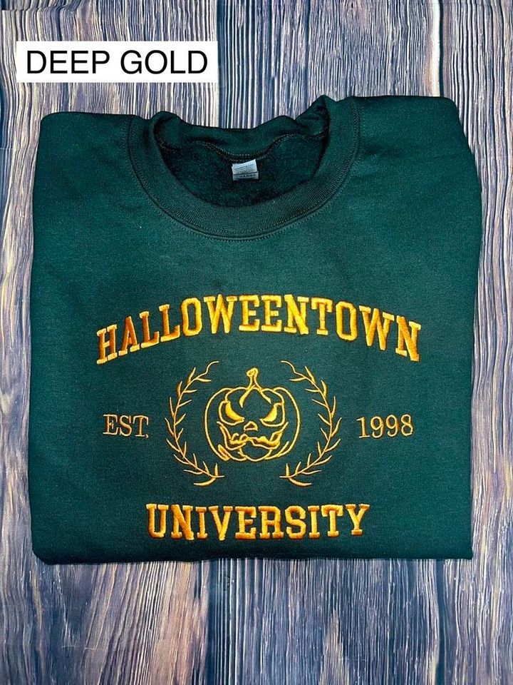 HalloweenTown University Embroidered Sweatshirt