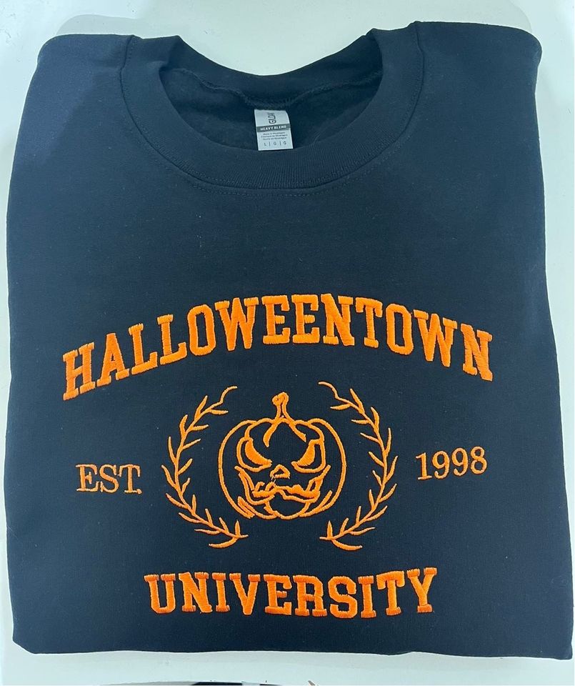 HalloweenTown University Embroidered Sweatshirt