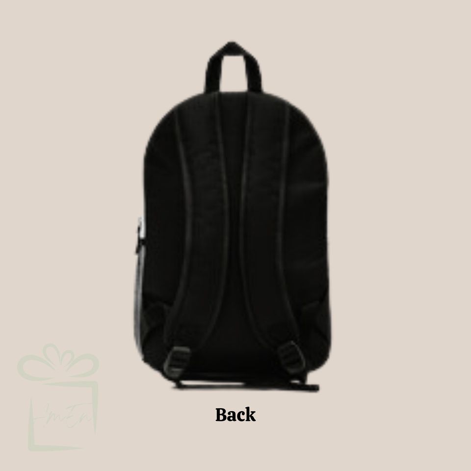 Leopard Print Backpack with Custom Name