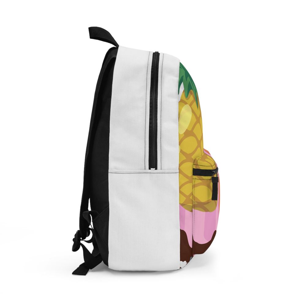 All over print Backpack "CatAstrophic IceCream Melon Pinapple"