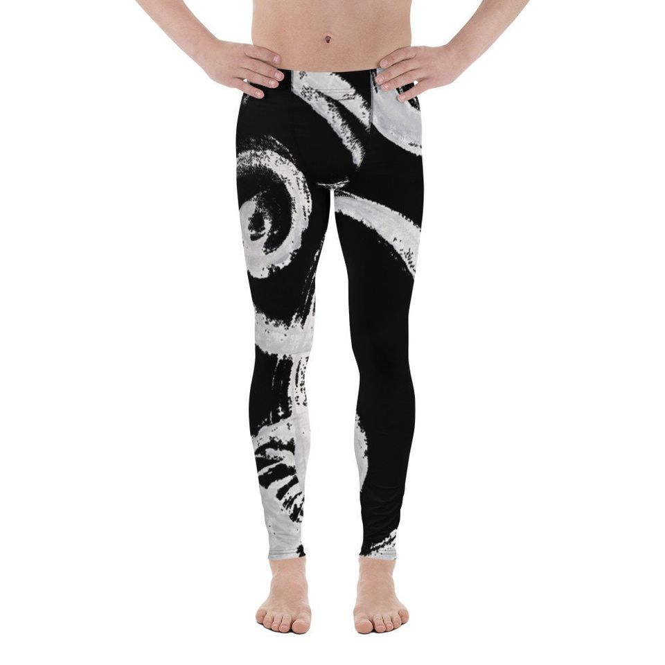 Men's Leggings - Men's pants - Premium Active Buttery Soft Workout pants - Athletic