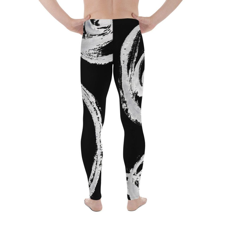 Men's Leggings - Men's pants - Premium Active Buttery Soft Workout pants - Athletic