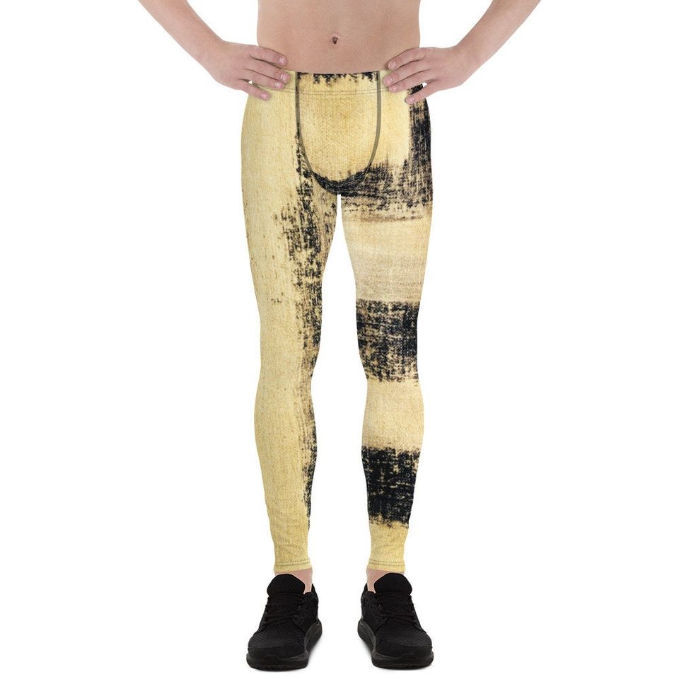 Men's Leggings - Men's pants - Premium Active Buttery Soft Workout pants - Athletic