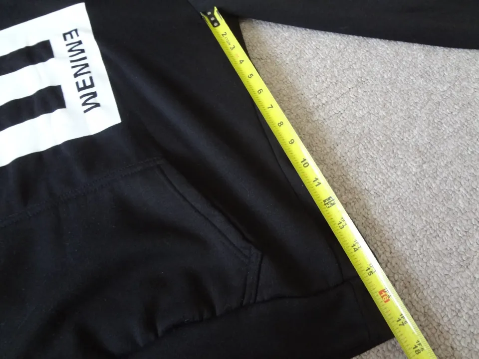 EMINEM RECOVERY SWEATSHIRT HOODIE LARGE SLIM SHADY NO LOVE CONCERT TOUR SOUVENIR