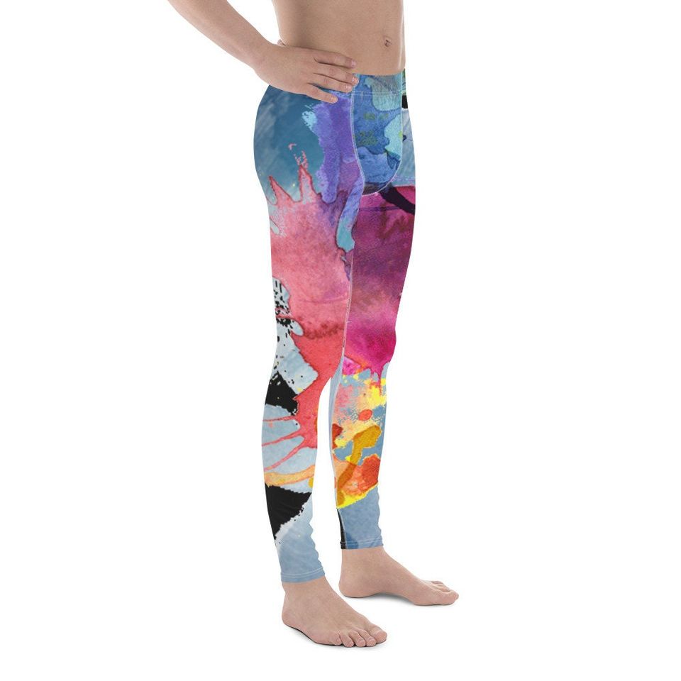 Men's Leggings - Men's pants - Premium Active Buttery Soft Workout pants - Athletic