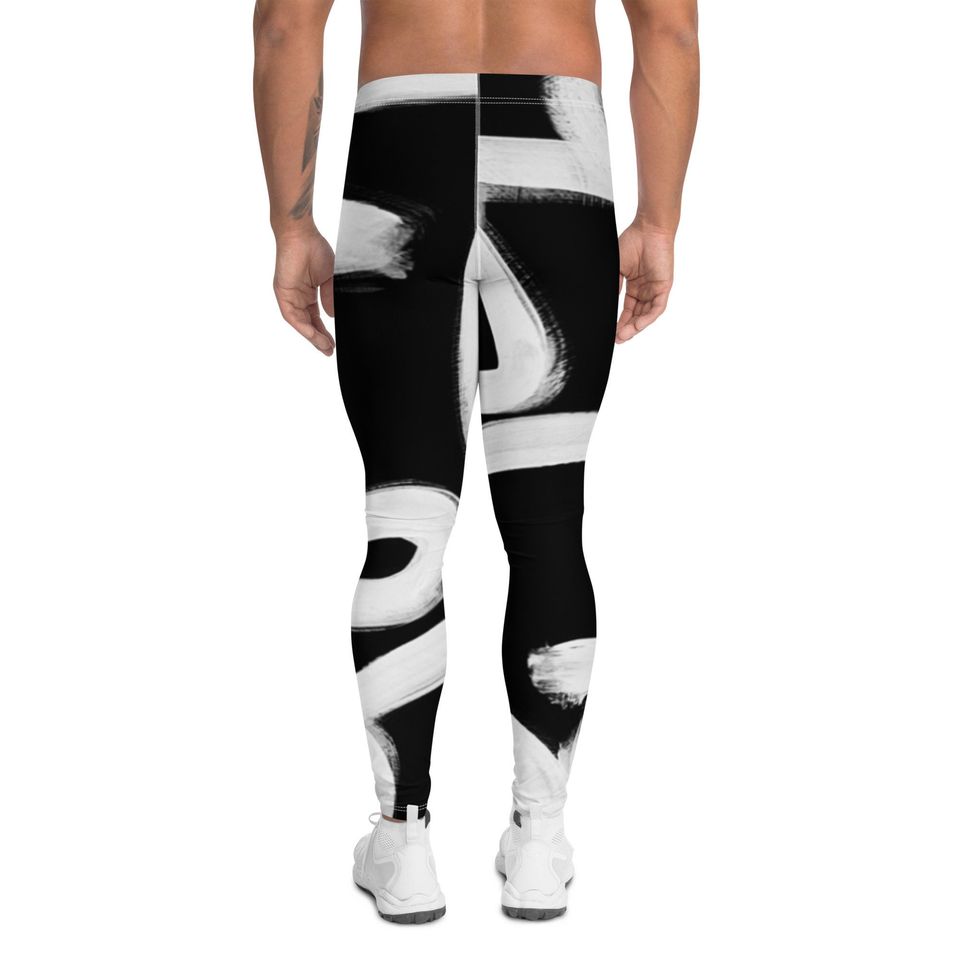 Graffiti from the Future original art Men's Leggings