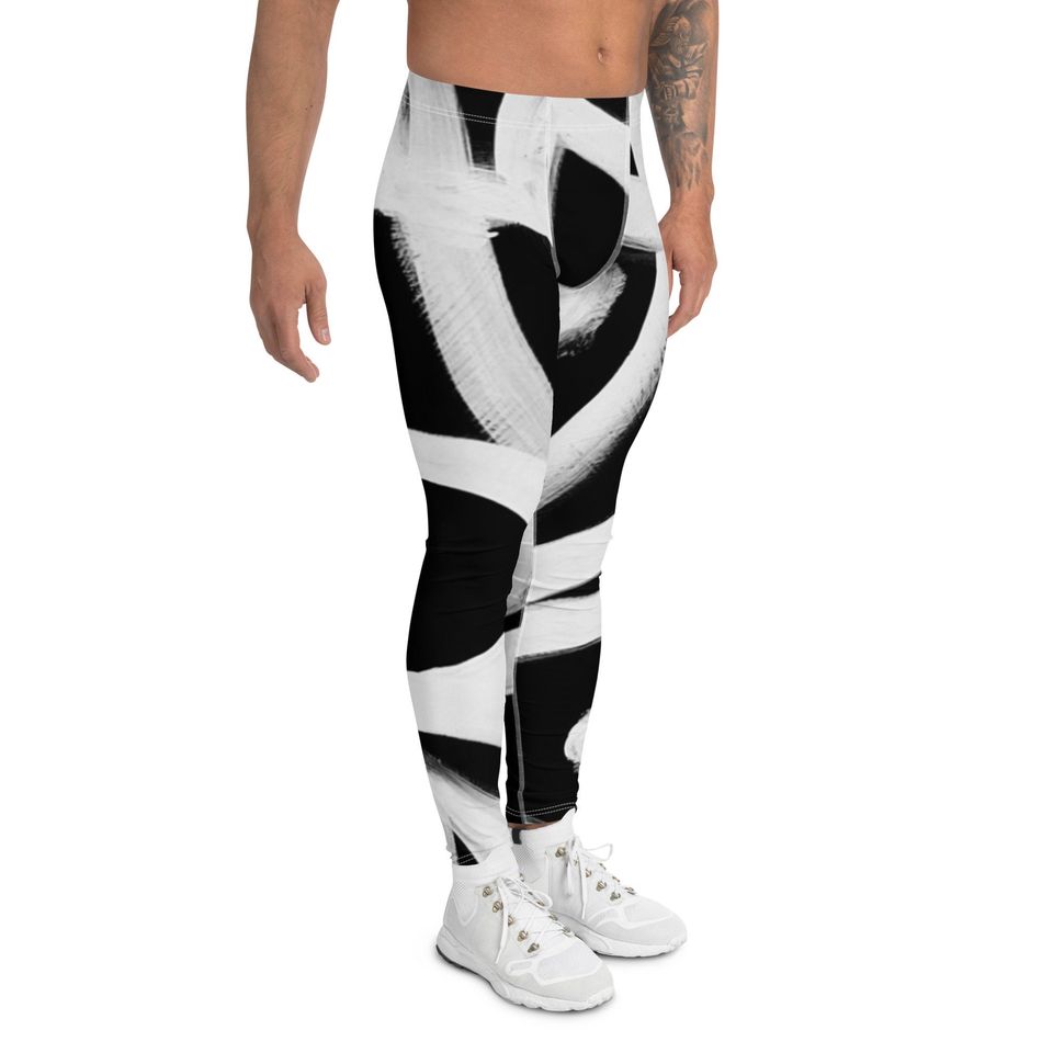 Graffiti from the Future original art Men's Leggings