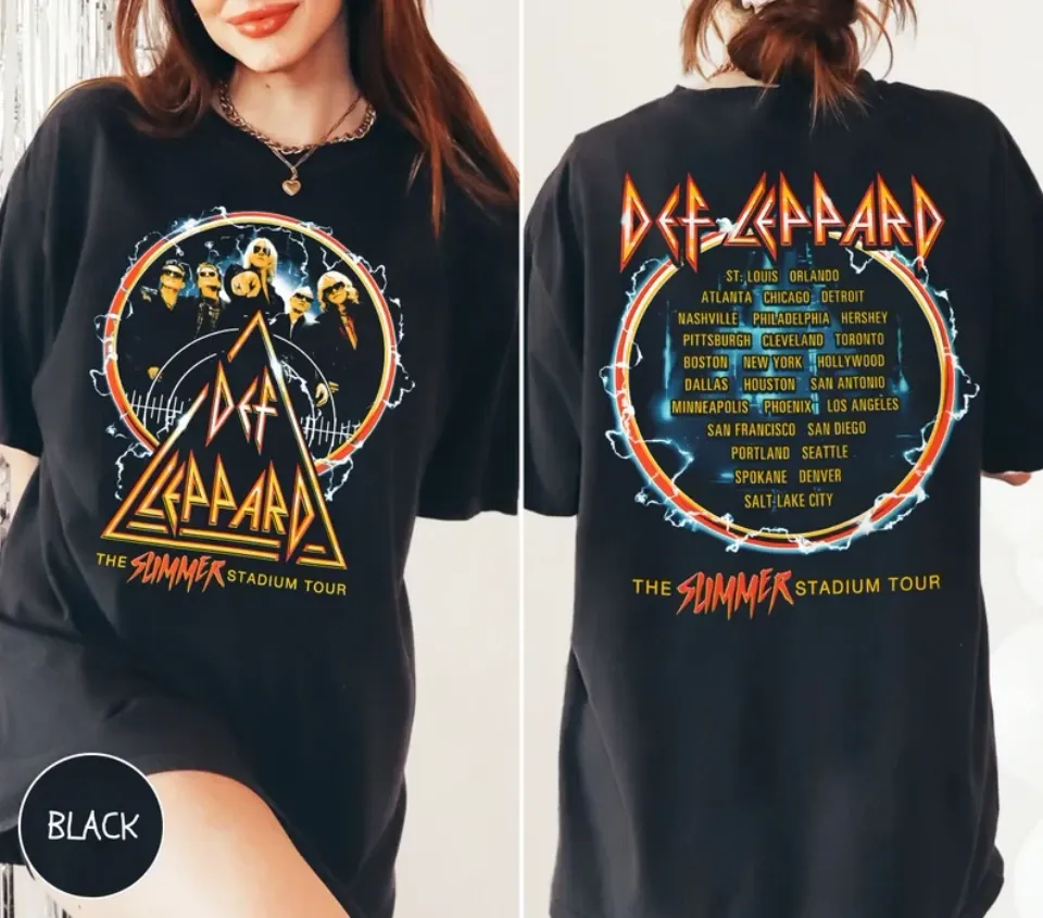 Def-Leppard And Journey Summer Stadium Tour 2024 Shirt