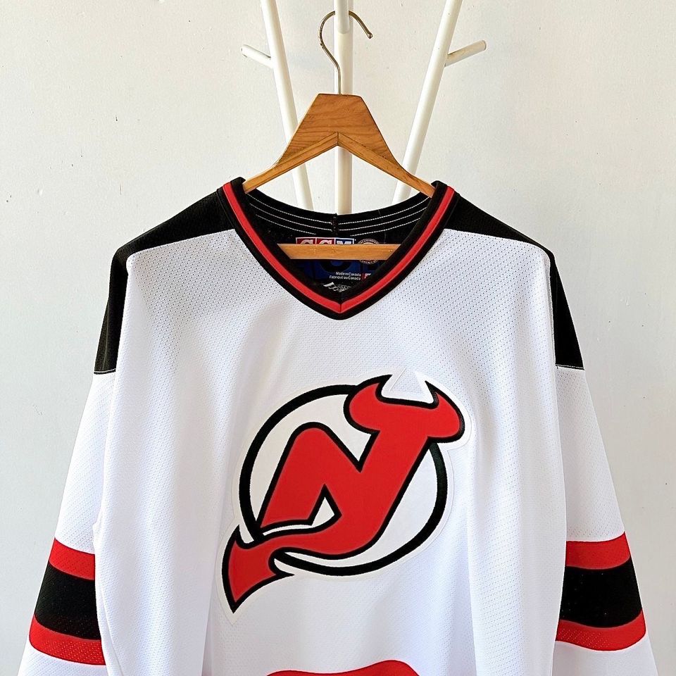 90s New Jersey Devils NHL Jersey/ L