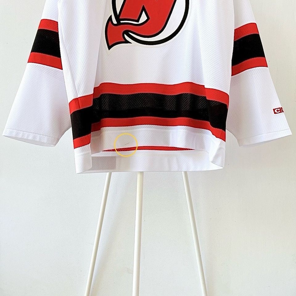 90s New Jersey Devils NHL Jersey/ L