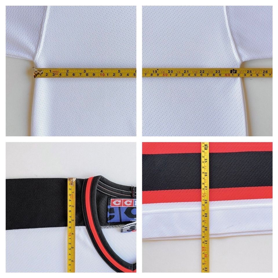 90s New Jersey Devils NHL Jersey/ L