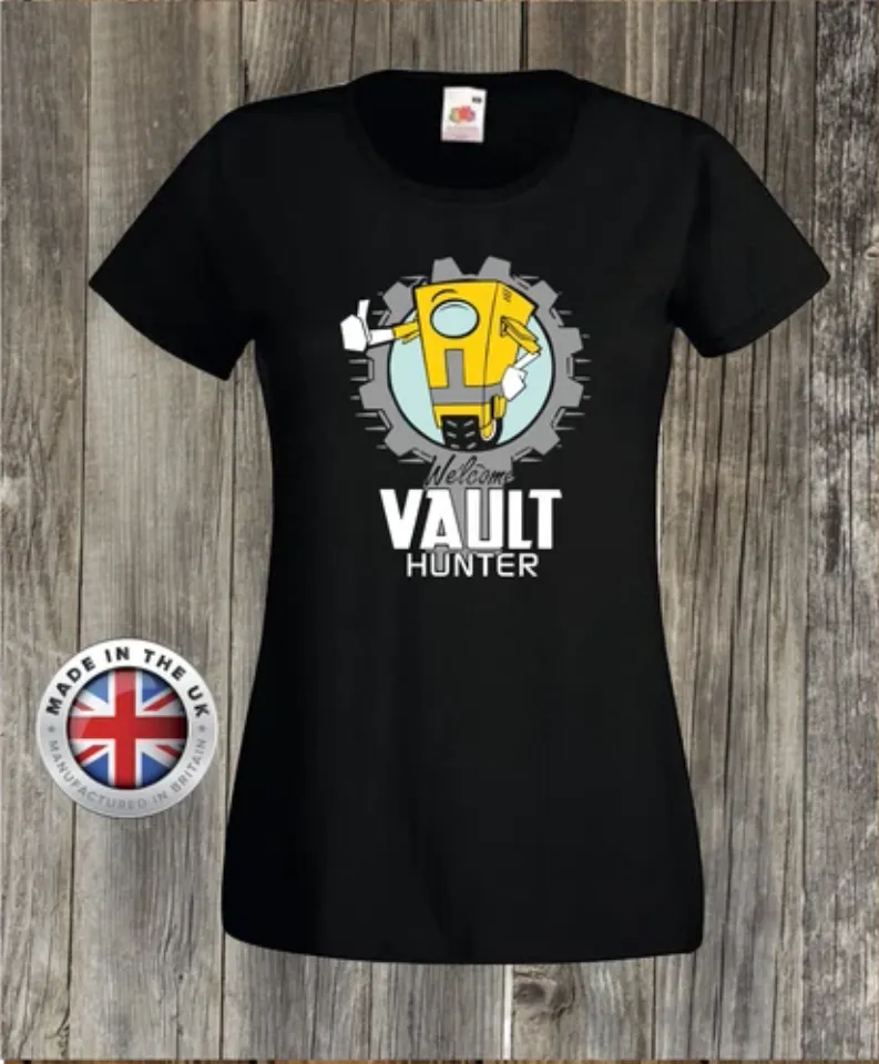 Borderlands T-shirt, Cotton Short Sleeve Casual Tee