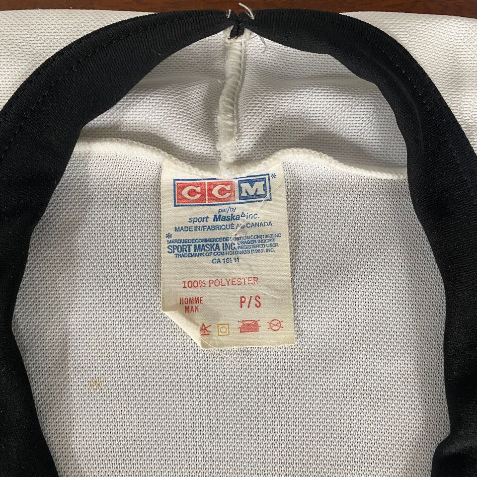 Vintage Boston Bruins Pooh Bear CCM Hockey Jersey