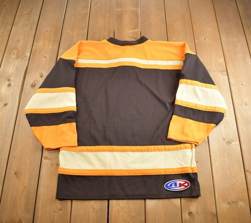 Vintage 2000s Postal Service Athletic Knit Embroidered Hockey Jersey
