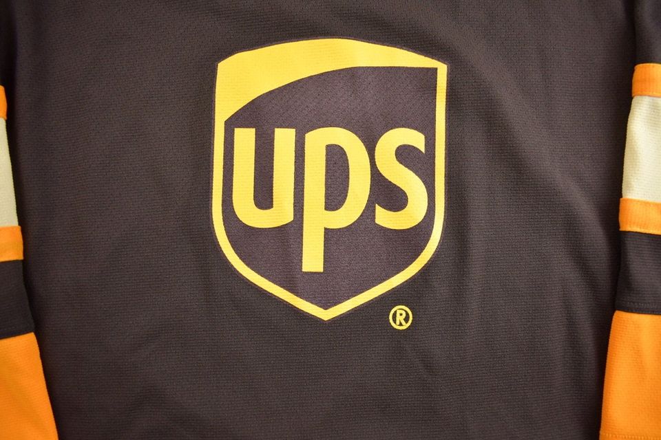 Vintage 2000s Postal Service Athletic Knit Embroidered Hockey Jersey