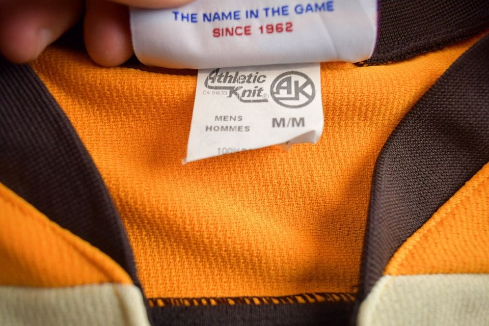 Vintage 2000s Postal Service Athletic Knit Embroidered Hockey Jersey