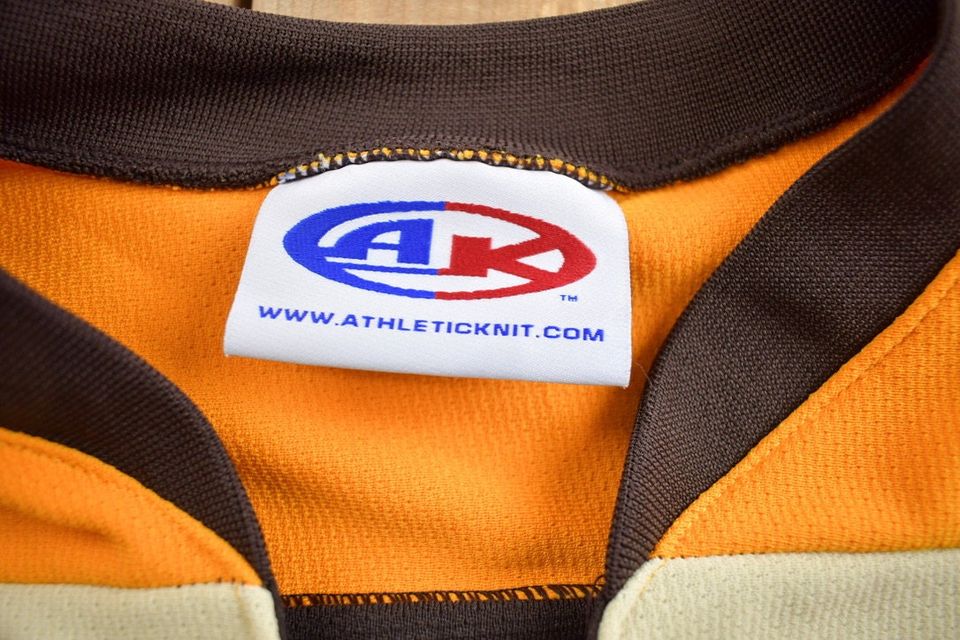 Vintage 2000s Postal Service Athletic Knit Embroidered Hockey Jersey