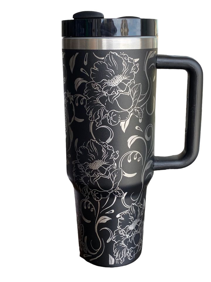 Darling I Would Burn the World For you Tumbler- Hades & Persephone Love Book Engraved Tumbler - Booktok Engraved Cup - Engraved Cup