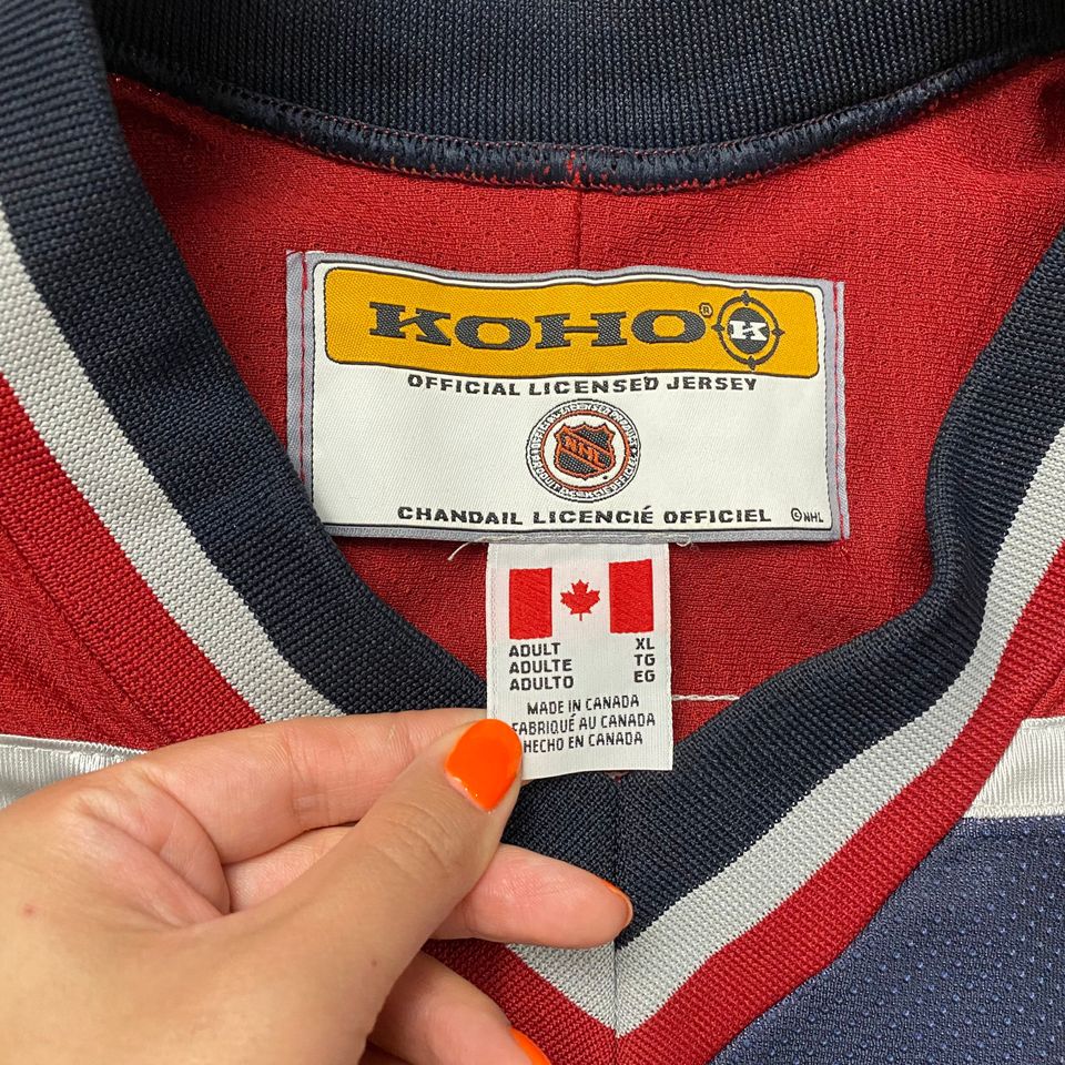 90's Koho Vancouver Canucks Gradient NHL Hockey Jersey