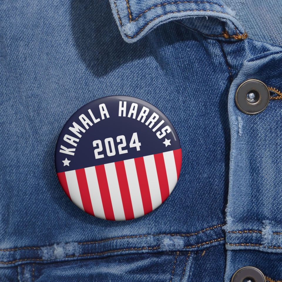Kamala Harris 2024, President Election ... Pin Buttons