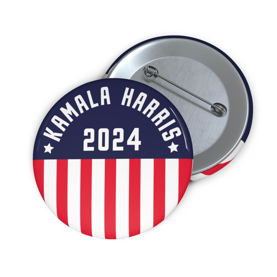 Kamala Harris 2024, President Election ... Pin Buttons