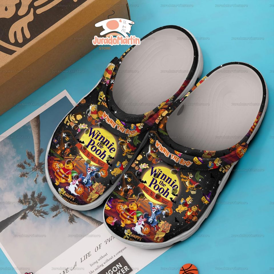 Halloween Winnie The Pooh Shoes, Winnie The Pooh And Friends Casual Shoes